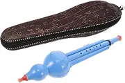 Kisangel Hulusi Recorder Instrument for Beginners Durable Soprano Flute with Chic Case Music Tool for Students Excellent Sound for Home School Use