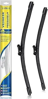 26" + 19" Windshield Wiper Blades Compatible With Tesla Model 3 2017-2023 & Model Y 2020-2022 Automotive Replacement Windshield Wipers 2 Pack