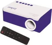 Lexibook PRJ150 Mini HD video projector, Home Cinema, Built-in speaker, remote c