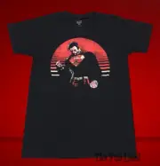 New DC Comics Superman Hero Classic Comic Book Mens Black T-Shirt