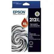 EPSON 212XL ORIGINAL HIGH YIELD BLACK INK CARTRIDGE (C13T02X192) Suits Epson XP