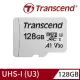 【Transcend 創見】USD300S microSDXC UHS-I U3 V30/A1 128GB 記憶卡(TS128GUSD300S-A附轉卡)