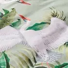 Adairs Margot Green King Quilt Cover Set + Pink Cases -Brand new
