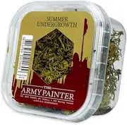The Army Painter Battlefield: Summer Undergrowth Basing, 150 ml-For Miniature Bases & Terrains -Scenics Static Grass, Model Terrain Grass, Terrain Model Kit & The Army Painter Tufts for Bases of Minis