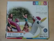 Intex Mystic Unicorn Spray Kiddie Pool Inflatable 107 in x 76 in x 41 in NEW
