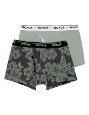 [Bonds] Boys Guyfront Trunk 2 Pack in Print Yep