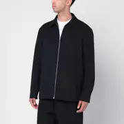 [Jil Sander] Midnight blue lightweight jacket in technical gabardine 52 IT Blue