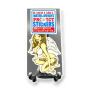 Quirky Fun Japan Sticker Sexy Angels and Demons (Angels) Decal B-Side Label