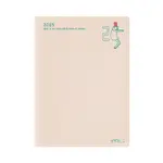 日本 MIDORI《2025 POCKET DIARY 手帳 - 歐吉桑》A6 八分割週曆