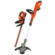 Black + Decker LCC301 20V MAX Lithium-Ion String and Hedge Trimmer Combo Kit