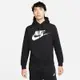 NIKE 上衣 帽T 長袖上衣 運動 男款 黑 BV2974010 AS M NSW CLUB HOODIE PO BB GX