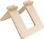 Decorate Balance Car Frame for Scooters Parking Stands for Wheels | Portable, Removable Wooden Display Shelf - Parking Stand for Children