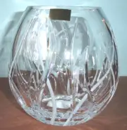 Michael Aram Waterford Fathom Crystal Bouquet 6"H Bowl-Shaped Vase 154011 New