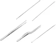 BELLIFFY 5Pcs Ear Wax Removal Tool Comfortable Ear Picker Spoon Safe Ear Cleaning Tools for Family Use Portable Easy to Store All Occasions