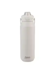 Oasis | Ceramic Capri Drink Bottle in Cream | The UNDONE