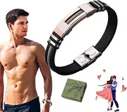 Prostapower Magnetic Copper Wristband, Ion Therapeutic Lympunclog Titanium Wristband, Magnetic Copper Prostate Band Fashion Bracelet, Improve Blood Circulation, Unisex