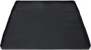 Oreilet Silicone Mat for Mini Fridge Accessories, 24"X 24" X 0.8" Premium Silicone Refrigerator Mats, Mini Fridge for Washing Machine Dryer Refrigerator Wine Coolers Dishwashers (Black)