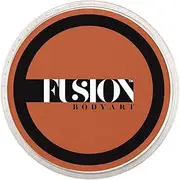 Fusion Body Art Pro Face Paint | Prime Teddy Bear Brown (32g), Professional Quality Water Activated Face and Body Paint Supplies Single Makeup Cake Hypoallergenic, Non-Toxic, Safe, Vegan