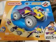 ERECTOR BUILD & PLAY 4 MODELS 99 PARTS AGES 5+ #5105 NEW