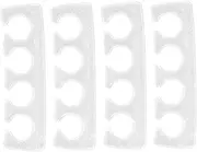 minkissy Nail Toe Dividers Set Pairs Soft Silicone Toe Separators for Women's Manicure Pedicure