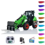 LESU RTR 1/14 Hydraulic RC Telescopic Arm Loader AT1050 Metal Forklift Truck