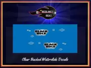1/64 '83 Chevy Silverado "Black Hole" Custom Decal SCR-0579