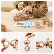 Shape Cognitive Puzzle Board Toy Building Block Teaching Toy Kids Education Toy