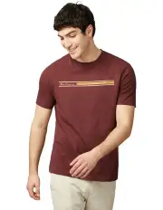 [Ben Sherman] Core Stripe T-shirt in Wine