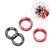 1 Pair Aluminum Bicycle Hub Conversion Spacers Boost Hub Gaskets Kit Black/Red