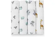Aden + Anais: Classic Swaddle Set - Jungle Jam (4 Pack)