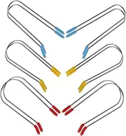 LOORGVEL 24Pcs Hot Curler Clips Replacement Hot Roller Clamps for Hair Styling for Rollers Durable Comfortable Hairdressing Tools for Women