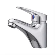 Serena 35mm Chrome Cast Basin Mixer - WELS 4 Star 7.5L/min