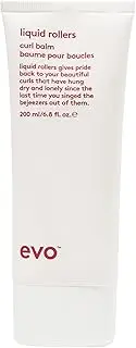 evo Liquid Rollers Curl Balm - Hair Styling Balm - Enhances Natural Curls, Protects Frizz & Improves Overall Condition - 200ml / 6.8fl.oz