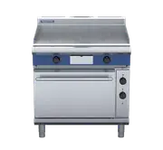 Blue Seal Evolution Series EP506 - 900mm Electric Griddle Static Oven Range
