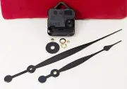 High Torque Battery Clock Movement 1/8" Thick Dial 8 1/4" Hands SILENT NO TICK