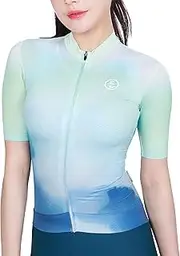 [INBIKE] IHX346 Women's Cycling Jersey Short Sleeve Quick-Drying High Elasticity Breathability and Comfort Summer Cycling Clothing Jersey
