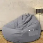 Extra Large Bean Bag Chairs Couch Sofa Cover Lazy Lounger 100X120cm par