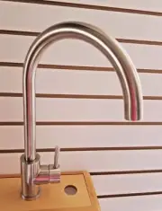 K1001BE2 Brushed Nickel Luxury Home Steel Tall Arc Swivel Spout Kitchen Faucet