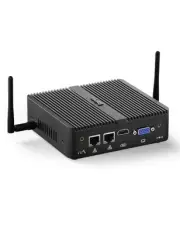 Fanless PC Support Win 10 Pro, Industrial Mini PC Celeron J4125, 8GB DDR4 RAM...