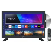 Supersonic SC-1926DVD 19" LED Smart HDTV w/DVD Player, ATSC & NTSC 3X HDMI WiFi
