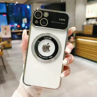 【HongXin】iPhone 15 Plus 6.7吋 一體鏡頭大視窗磁吸手機保護殼