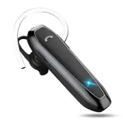 Bluetooth Headset, V5.3 Wireless Handsfree Earpiece with Noise Cancelling Mic...