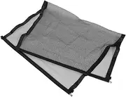 ibasenice Portable Mesh Pet Safety Gate Barrier for Dogs and Cats Easy Install Versatile Design Indoor Outdoor Use Protects Pets Furniture