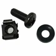 50Pcs M6 Rack Mount Cage Nuts, Screws & Washers - Server Pack Lot