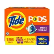 Tide PODS Laundry Detergent Pacs, Spring Meadow, 156 ct -- FREE & Fast SHIP!!