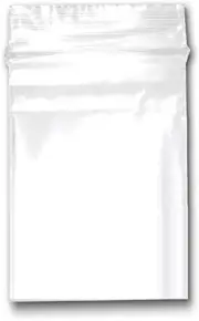 Re-Sealable Zip Lock Seal Poly Bags (9" x 12") for Retail, Party Favors, Storage