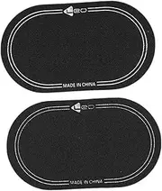 rockible Set of 2 Drumhead Patches for Percussion Instruments, Double Pedal