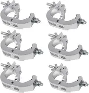 Truss O Clamp, Traverse Clamps, Hook Clamps Truss, Pack of 10, 40-52 mm, Quick Buckle, Stage Lighting Clamp, Large Load up to 150-200 kg, Clips Hook for Movable Stage Lights and Headlights