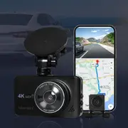 Manan Dual Dash Camera Front Rear View Car Truck Bus Reversing Parking Wifi 4K GPS 64G