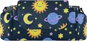 miaozhen Fake Glitter Cartoon Sun Moon umbrella stroller organizer with cup holders double stroller caddy organizer pocket accesorios para carriolas de accesorios para carriolas de